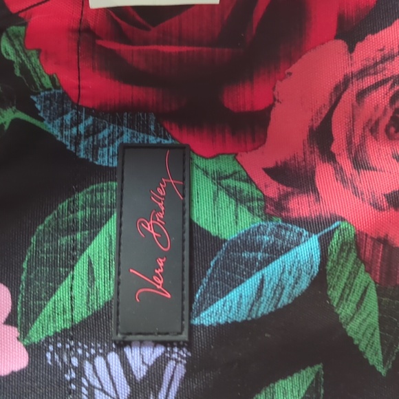 Floral Tote Bag - Multicolor  Xlarge tote. new - Picture 3 of 4